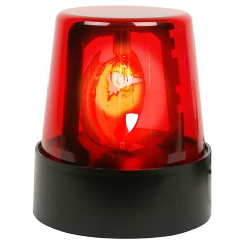 Red Flashing Police Beacon Light 1738 Private Island Party