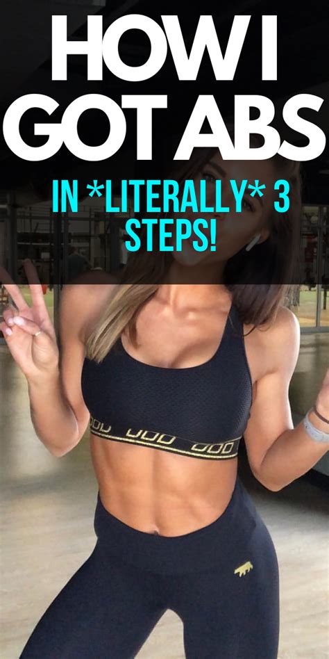 How To Get Abs In 3 Simple Steps Fail Proof 2020 Workout For Flat