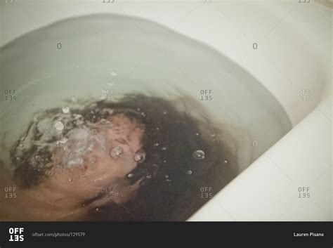 Drowning In Bathtub Bathroom Art Design