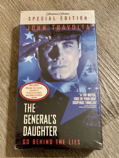 The Generals Daughter Vhs Special Edition New Sealed John