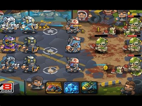 Send troops to the enemy to improve income. Elite Squad 2 HARD Arena 2 Full Victory Walkthrough ...