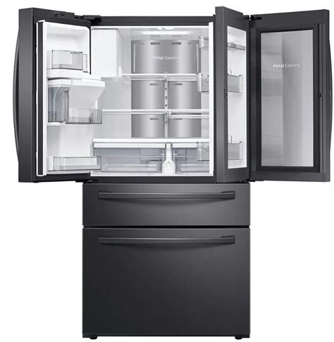 The ref90x model is designed in every detail furthermore, in the new bertazzoni french door refrigerator, the freezing cycle of fresh ingredients is 20% faster thanks to the super freeze mode. RF22R7351SG Samsung 36" 22.4 cu. ft. Food Showcase 4-Door ...