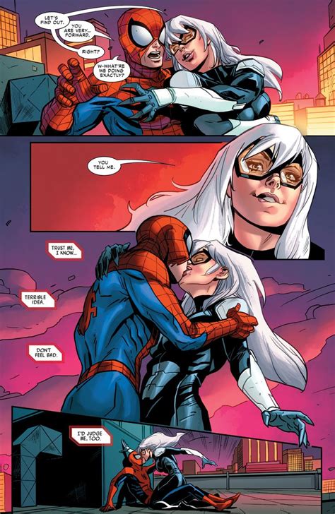 All These Capers Make Her Too Forward To Ignore The Black Cat Strikes Spiderman