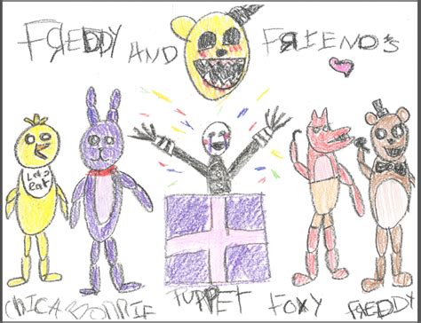 Five Nights At Freddys Kid Drawing By Sekhmetshadow13 On Deviantart