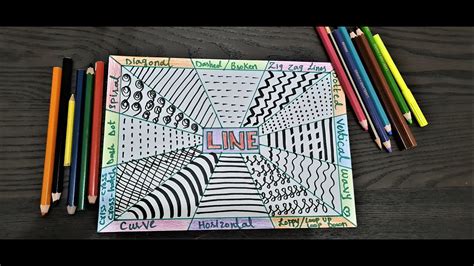 Types Of Line Line As An Element Of Art All About Lines
