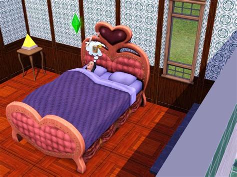 Concept Art Vibrating Heart Shaped Bed — The Sims Forums