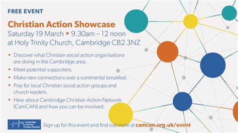 Christian Action Showcase Cambridge Christian Action Network