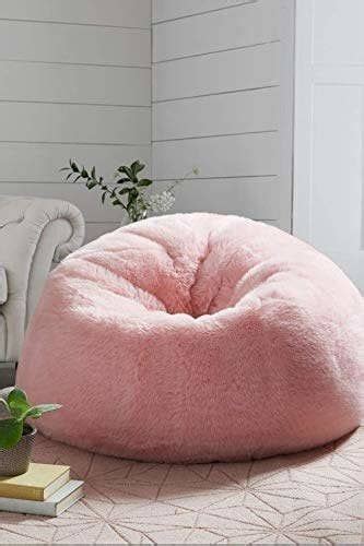 This Soft And Fluffy Xxxl Pink Bean Bag That Feels Like A Cloud