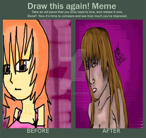 Draw Again Meme Kasumi 2006 2012 By Rie Rie On Deviantart