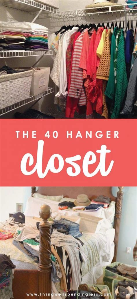 And where you can buy quality investment and affordable options for each essential clothing item. The 40 Hanger Closet | Minimalist Living | Closet Makeover ...
