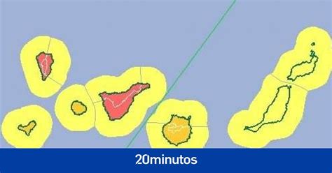 La Aemet Activa El Nivel Rojo En Tenerife Por Fuertes Lluvias