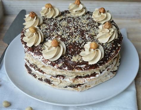 Hazelnoot Schuimtaart Cake Desserts Cakerecepten Zoete Taart Recepten