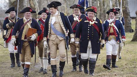 Crowds Reenactors Relive Washingtons Crossing Without Delaware River
