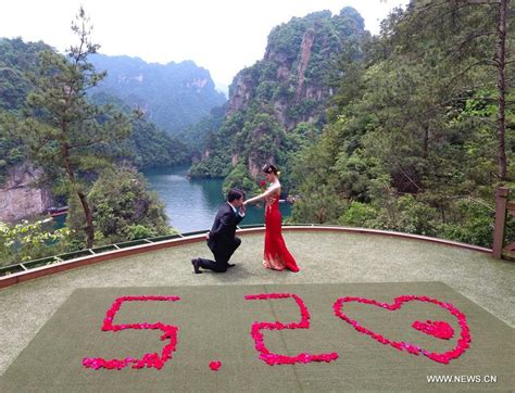 Well, nowadays there are quite a few special days in china, dedicated to the couples, such as 520, 618, and so on. Look of love: Many Chinese couples get married on May 20 ...