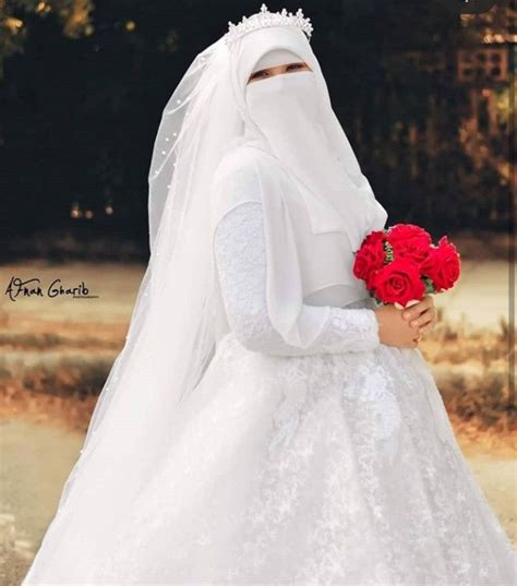 Pin On فساتين زفاف منتقبات Niqab Wedding Dresses