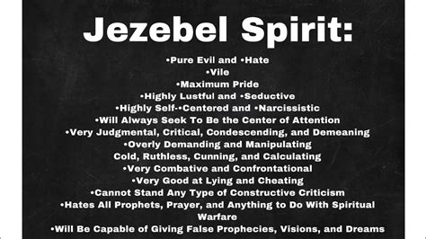 Do You Have A Jezebel Spirit In Your Workplace Or Home Pt 1 Youtube