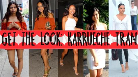 Get The Look Karrueche Tran 5 Outfits Youtube