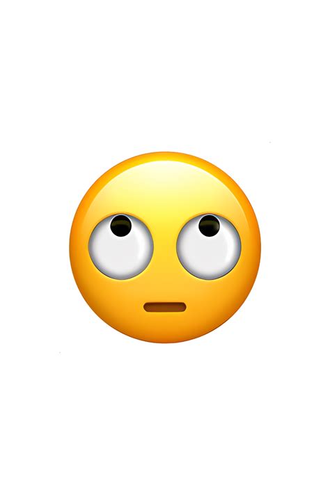 The 🙄 Face With Rolling Eyes Emoji Depicts A Face With Closed Eyes And