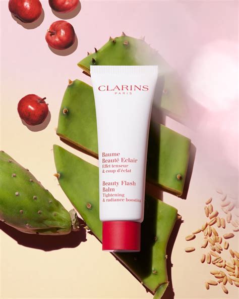 clarins beauty flash balm and beauty flash balm peel at frontlinestyle wells beauty salon