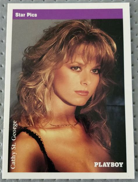 1992 Star Pics Playboy Cathy St George Auto EBay