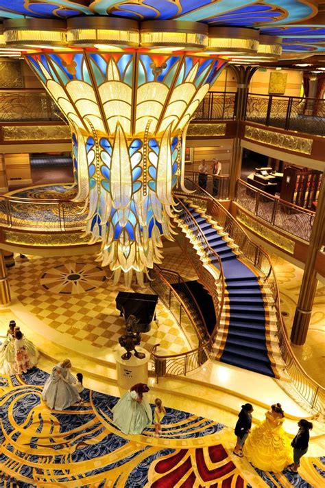 Disney Dream Cruise Ship Interior Atrium Lobby Niepers Disney