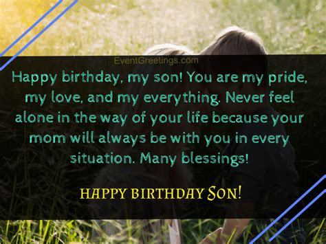 Let her know how much her 1st birthday wishes first birthday quotes and messages from happy 1st birthday son quotes from mom sentimental quotes for sons birthday. 30 Best Happy Birthday Son From Mom Quotes With ...