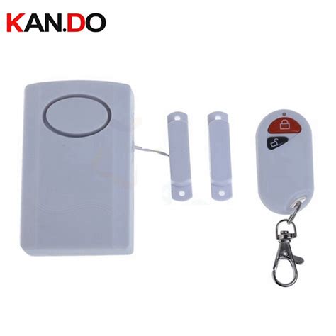 A door contact is the most basic of alarm triggers. remote control wired door sensor burglar alarm with 1 door ...
