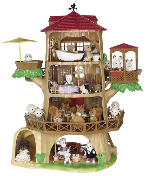 Find many great new & used options and get the best deals for epoch 2745 sylvanian families: Sylvanian Families - Old Oak Hollow Tree House. | Familles ...