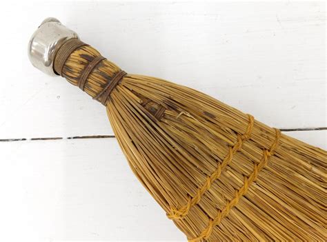 Vintage Wisk Broom Handheld Whisk Straw Broom Farmhouse Etsy