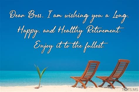 Retirement Wishes For Boss Messages Quotes And Pictures Webprecis