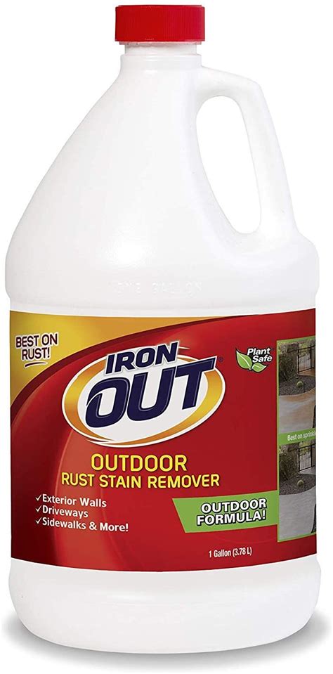 Iron Out Liquid Rust Stain Remover Pre Mixed Quickly Removes Rust