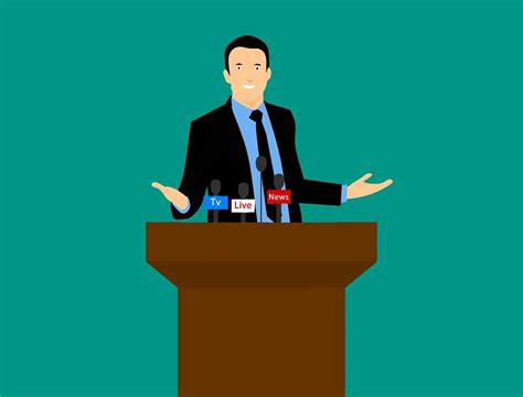 Gambar Animasi Public Speaking