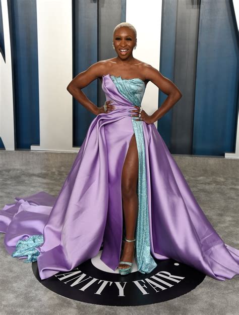 cynthia erivo at the vanity fair oscars afterparty 2020 best oscars afterparty dresses 2020