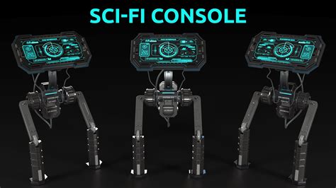 Sci Fi Console Flippednormals