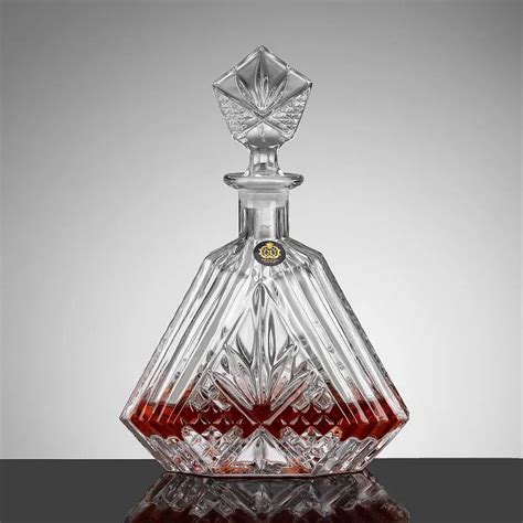 Lead Free Crystal Glass 600ml Wine Decanter Whiskey Liquor Bottle Jug