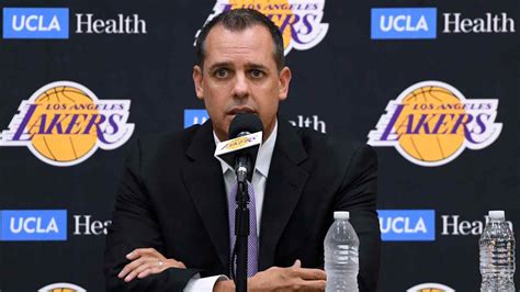 Lakers Coach Frank Vogel Praises Roster At Media Day