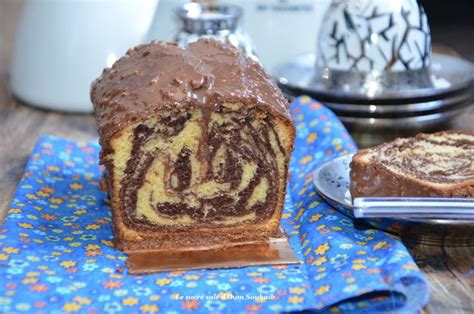 Cake marbré chocolat-vanille de Cyril Lignac