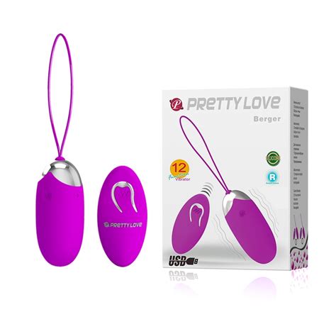 Pretty Love Waterproof Remote Control 12 Mode Vibrating Egg Bullet