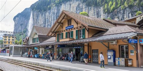 Lauterbrunnen Railway Station Jungfrauch