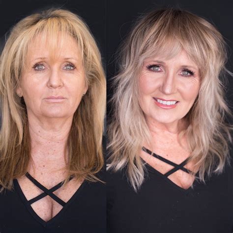 Long Hair For Older Women Simple Haircut And Hairstyle