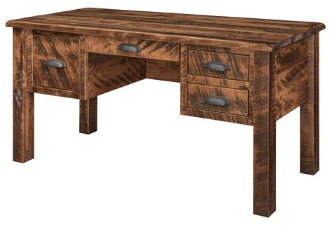 El Paso Desk Amish Solid Wood Desks Kvadro Furniture