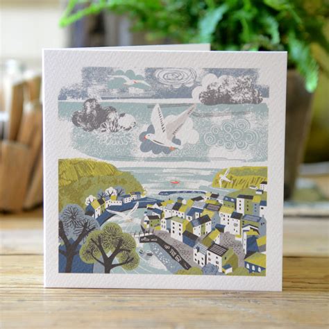 Staithes Luxury Greetings Card Etsy