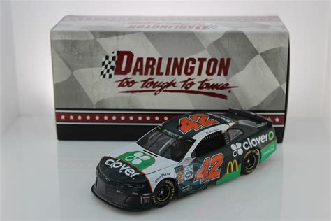 Starcom racing honors nascar veteran @smr_114 at @tootoughtotame. Kyle Larson 2019 Clover Darlington Throwback 1:24 Nascar ...