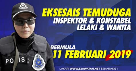 Pdrm buka pengambilan inspektor, konstabel lelaki & wanita. Pengambilan Temuduga Jawatan Polis Diraja Malaysia (PDRM ...