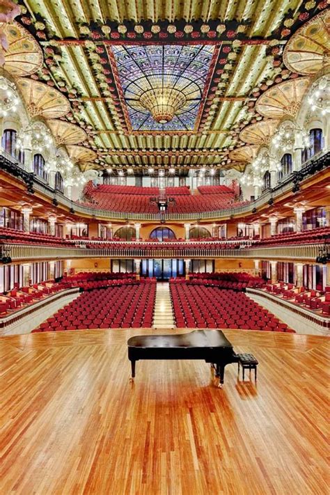 Vistas Del Palau De La Música Catalana Desde El Escenario Visit