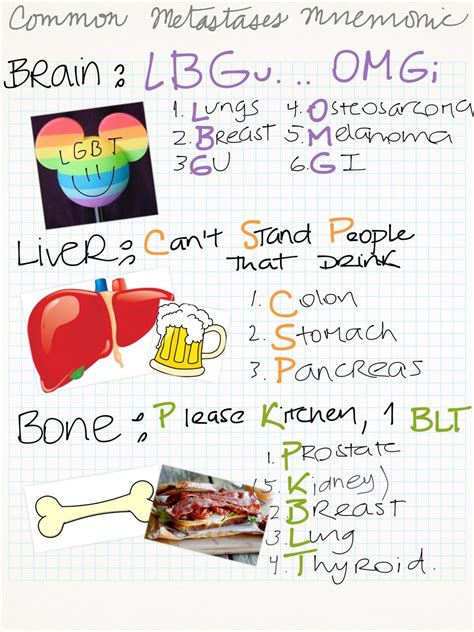 Mnemoniacs Mnemonics Medical Mnemonics Medical Graduate