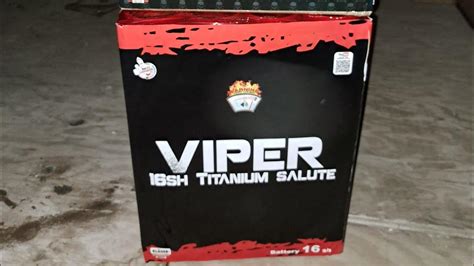 Viper 3 16 Shots Salute Klasek Vuurwerk Youtube