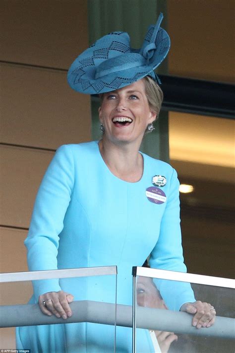 Royal Ascot June 15 2016 The Countess Of Wessex Couldnt Contain Her