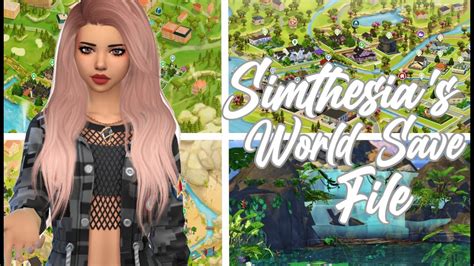 Base Game Worlds Save File I Remade Every Lotworld The Sims 4