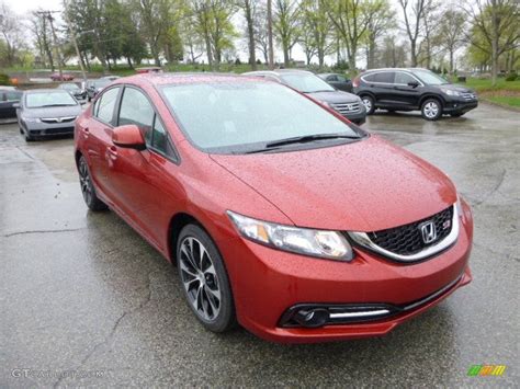 2013 Sunburst Orange Pearl Honda Civic Si Sedan 79950336 Gtcarlot